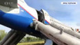 Ruský Airbus nouzově přistál na poli na Sibiři