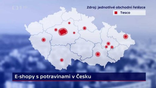 E-shopy s potravinami v Česku