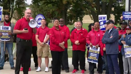 Protesty pracovníků automobilek za vyšší mzdy