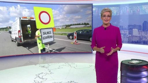 Zavřená dálnice D10