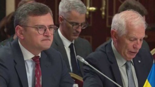 Ministři zahraničí EU v Kyjevě