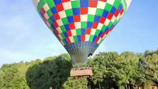 Nouzové přistání horkovzdušeného balonu