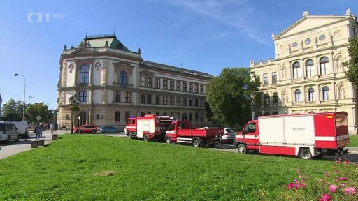 Únik látky v kroměřížském gymnáziu