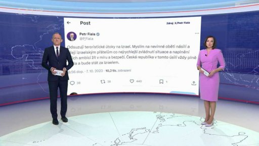 Reakce českého prezidenta a premiéra