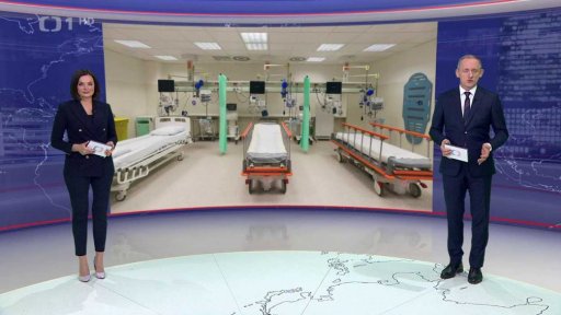 Protest lékařů v nemocnici Bulovka