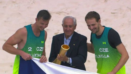 Úspěch českého plážového volejbalu