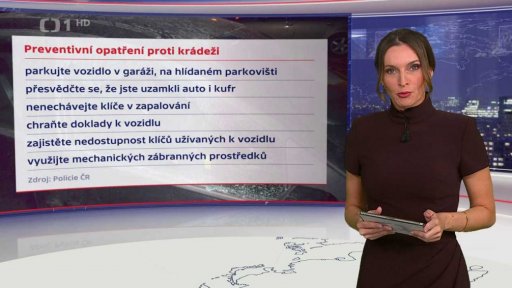 Krádeže a vloupání do aut