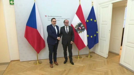 Ministr Lipavský ve Vídni