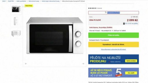 Nabídky Black Friday