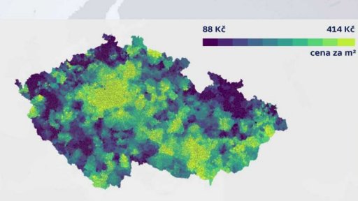 Počet zájemců na jeden nájemní inzerát na byt