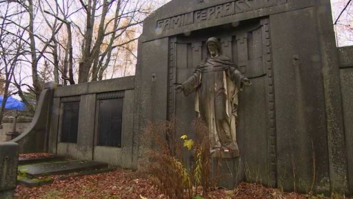 Opuštěné hrobky sudetských Němců