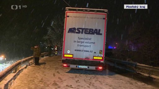 Česko zasypal sníh