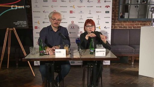 Přípravy filmového festivalu v K. Varech