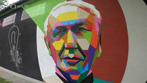 Díla streetartového umělce Dobse