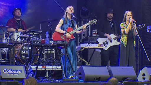 Závěrečný den festivalu Colours of Ostrava