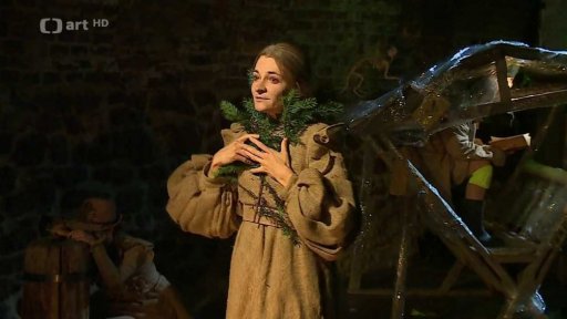 Antieva v Huse na provázku