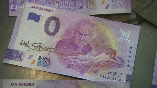 Eurobankovka s Janem Saudkem