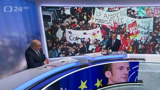 Francouzi se bouří proti Macronově reformě