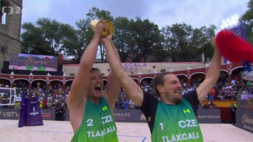 Historické zlato pro plážový volejbal