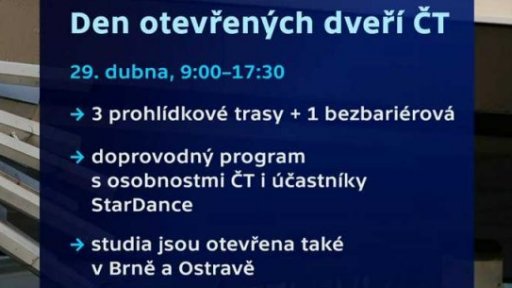 Den otevřených dveří v ČT