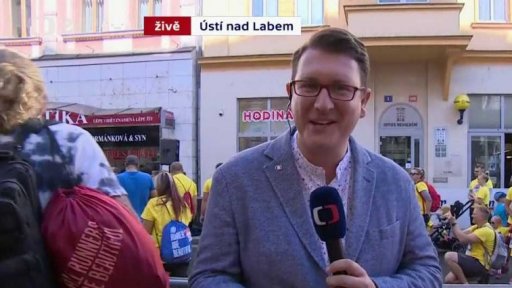 Půlmaraton ze série RunCzech v Ústí nad Labem