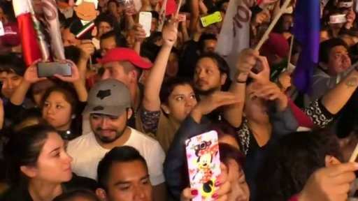 Masový protest v Mexiku