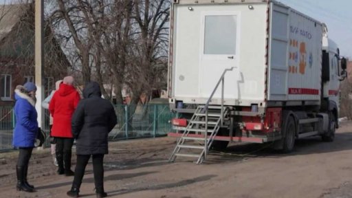 Ukrajina: ordinace na čtyřech kolech