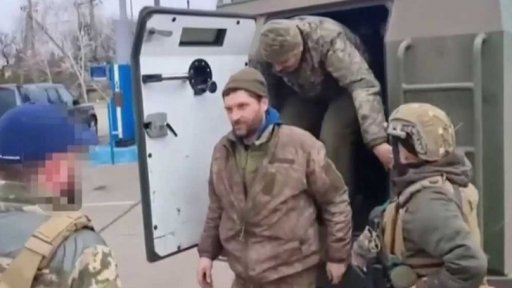 Radost Ukrajinců po návratu ze zajetí