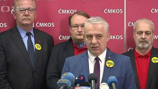 Co zaznělo na brífinku odborářů