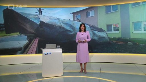 Škody po silných bouřkách v Česku