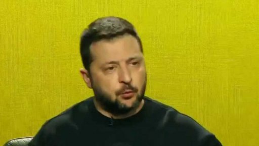 Brífink ukrajinského prezidenta Zelenského