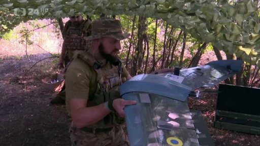 První ukrajinský specializovaný dronový pluk Roberta Maďara