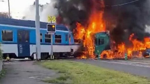 Ocenění za záchranu cestujících po nehodě vlaku s kamionem