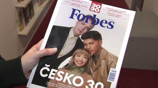 Časopis Forbes vyhlásil žebříček 30 pod 30
