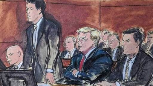 Soud s Donaldem Trumpem bez natáčení a focení