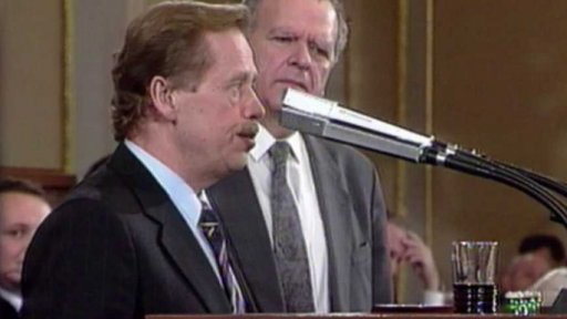 Václav Havel zvolen prezidentem republiky (1993)