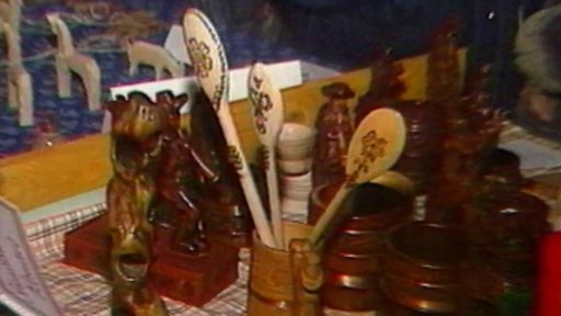 Lidový jarmark a výstava betlémů v olomouckém muzeu (1991)