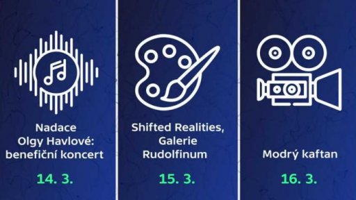 Kulturní přehled příštího týdne