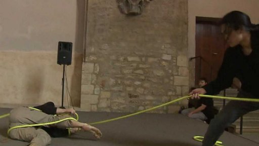 Legendy o světcích jako akrobatické představení