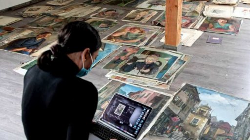 Objevené obrazy Gertrud Kaudersové