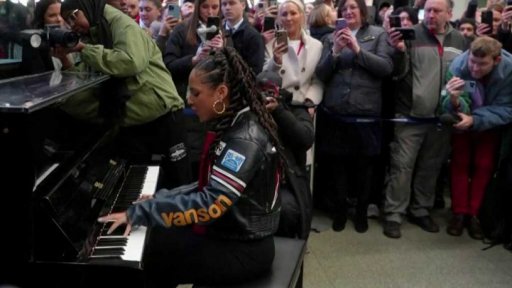 Nečekané vystoupení Alicie Keys