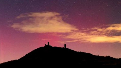 Konjunkce Venuše a Jupitera a viditelná polární záře z ČR