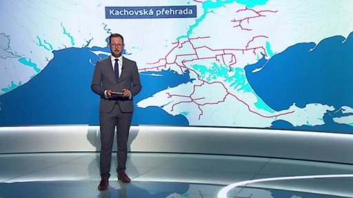 Následky protržení Kachovské přehrady