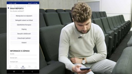 Mobilní aplikace Inegrity FAČR