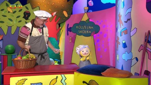 Dědův ovocný salát plný vitamínů…