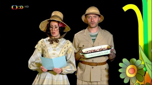 Pipeta a Polapil nesou Jůhelákům bublaninu.