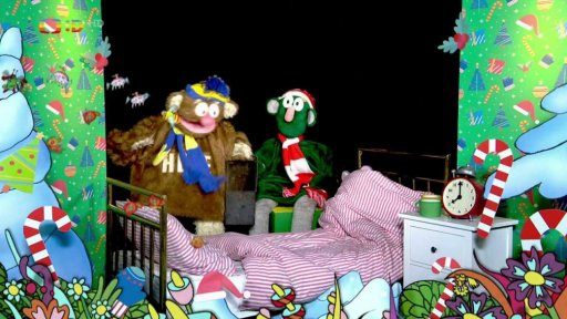 Jůheláci se vydají vyprosit si u Mufa trošku z jeho uhelné nadílky.