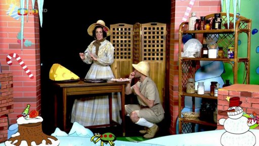 Pipeta přičaruje sýrům nožičky.