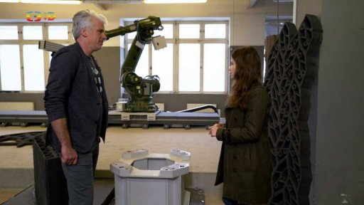 Technika: 3D tramvajová zastávka