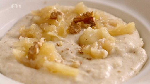 Kaše s bílým mákem